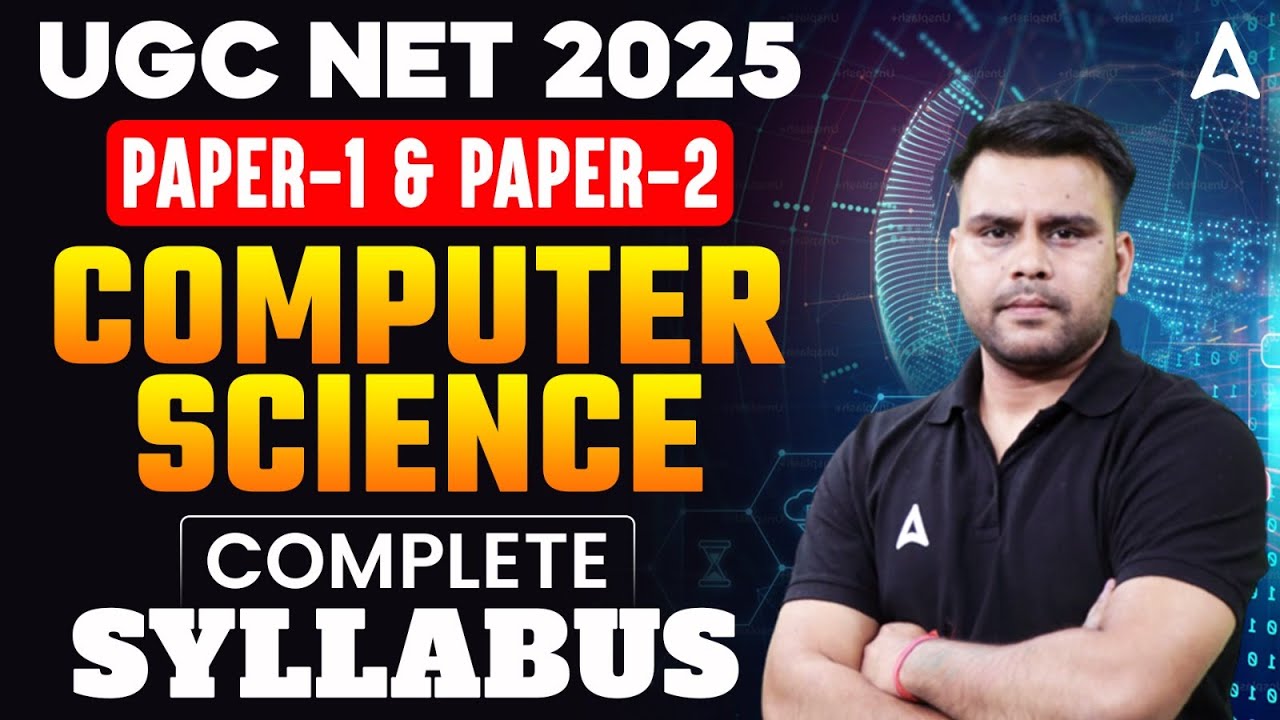 UGC NET Paper 1 and Paper 2 | Computer Science Syllabus | By Vivek sir