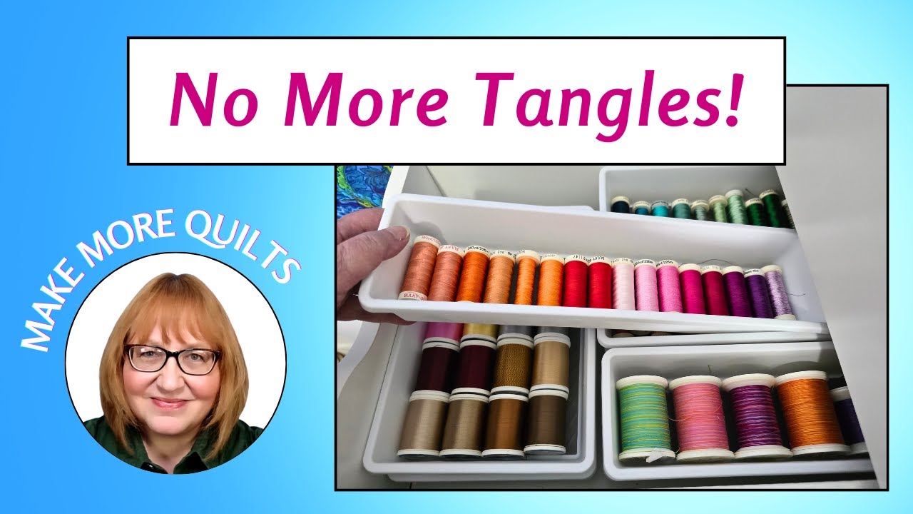 Organize Your Thread Like a Pro with Budget Finds from IKEA, Dollar Tree, & Amazon