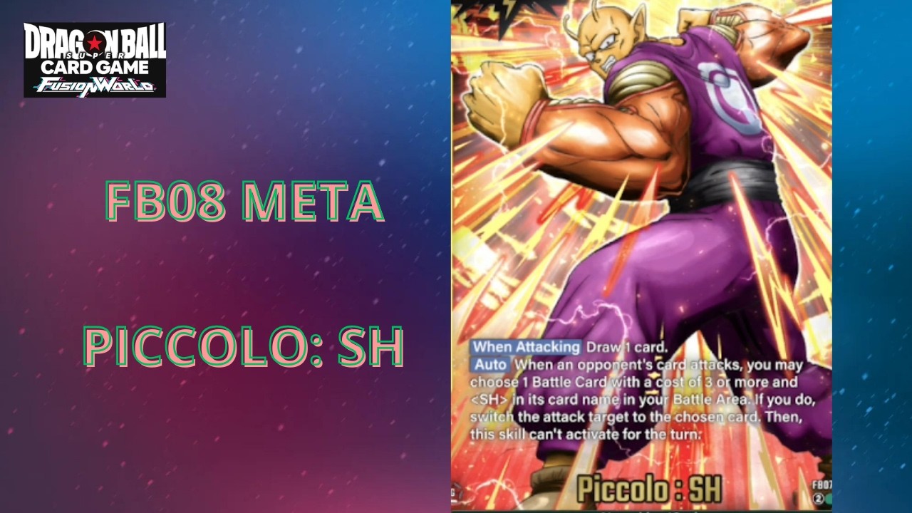 Dragon Ball Fusion World - FB08 META - Piccolo: SH