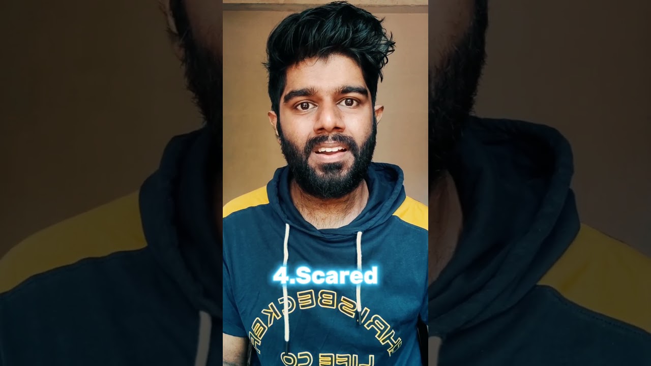 9 Emotions in 60 seconds - Acting Challenge #actingchallenge #acting #navarasa