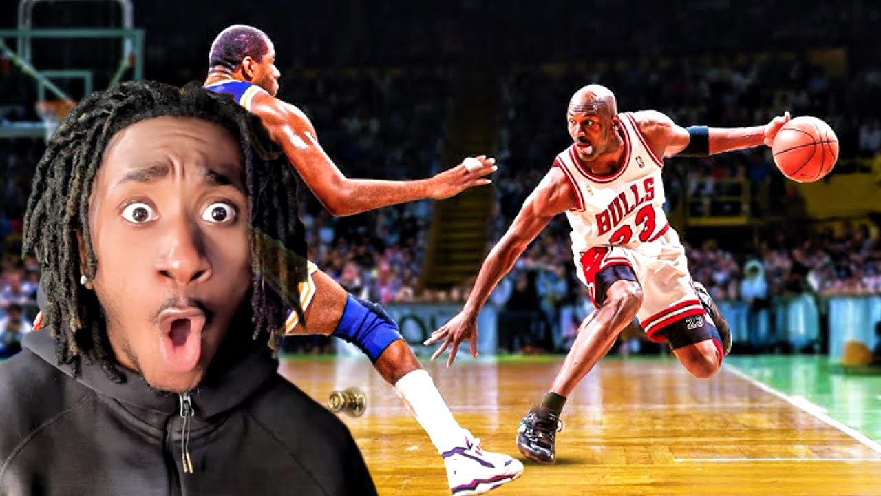 REACTING TO MICHAEL JORDAN PLAYING POINT GUARD FOR THE FIRST TIME, OMG HE CAN DO ANYTHING NO FLAWS!!