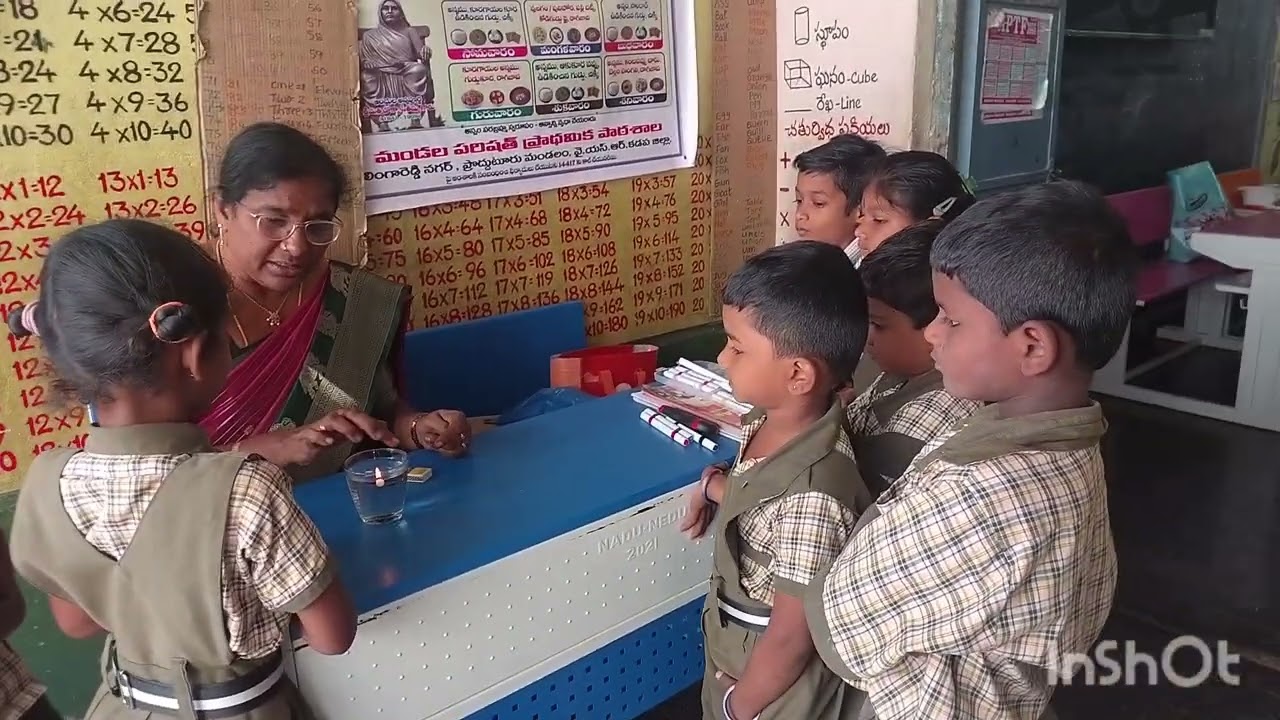 Some science experiments with my kids to develop Scientific Temper among them on behalf of NSD