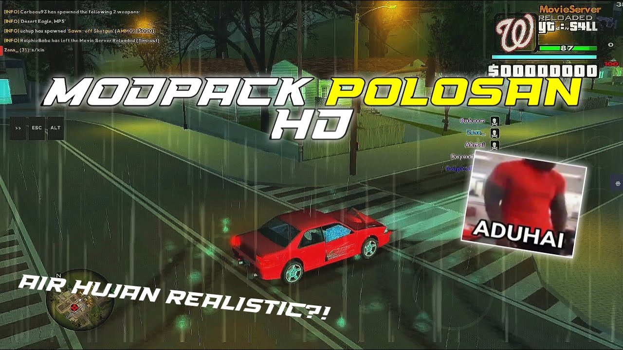 MODPACK POLOSAN HD COCOK BUAT ERPEH WOK‼️ | GTA SAMP