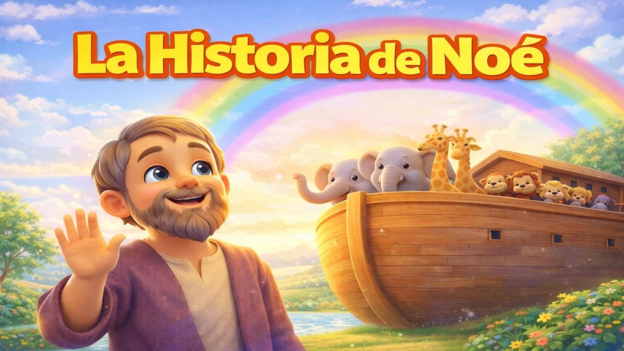 La Historia de Noé | Canción Cristiana Infantil Animada 3D