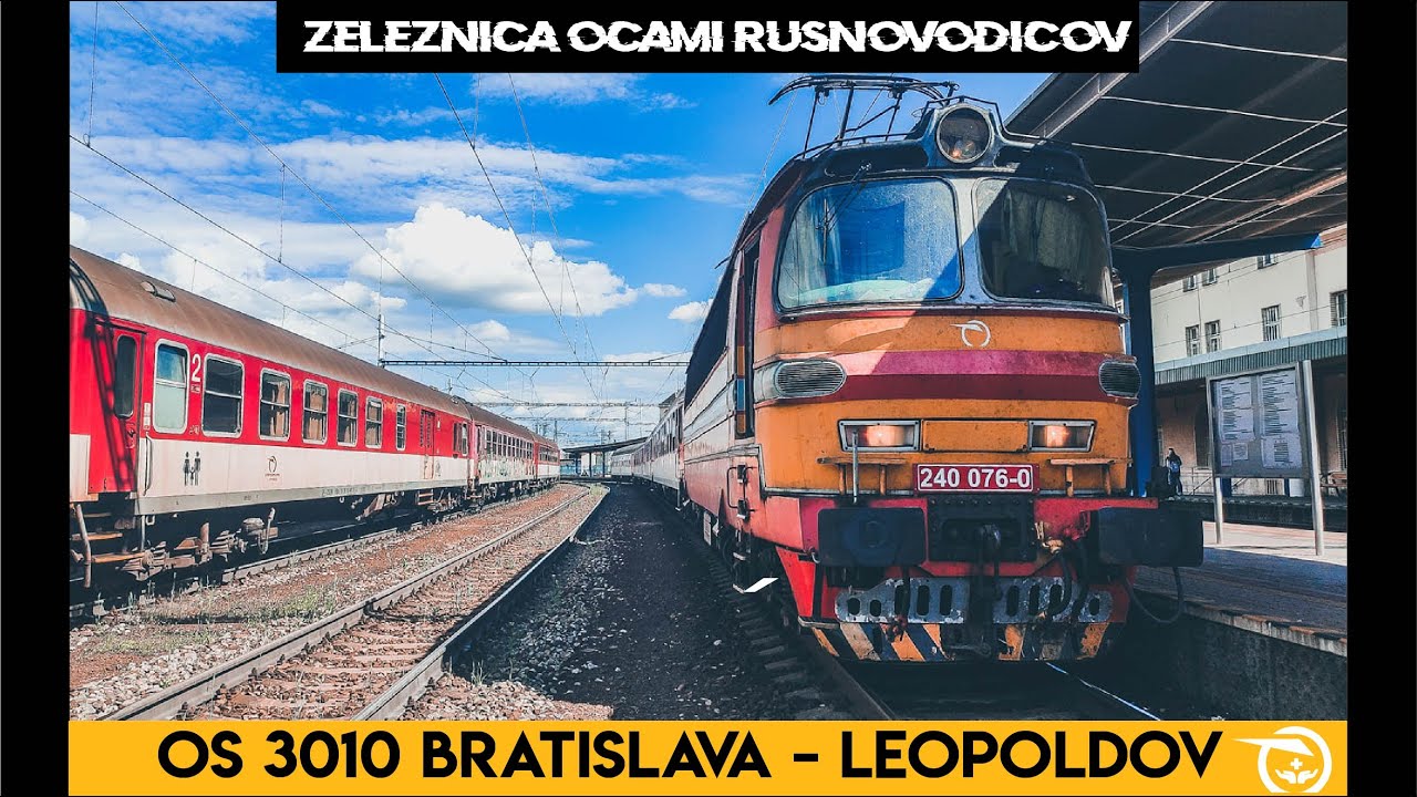 Pohľad na prácu rušňovodiča | Leopoldov - Bratislava | 240 142 | Boj s laminátkou na koridore |