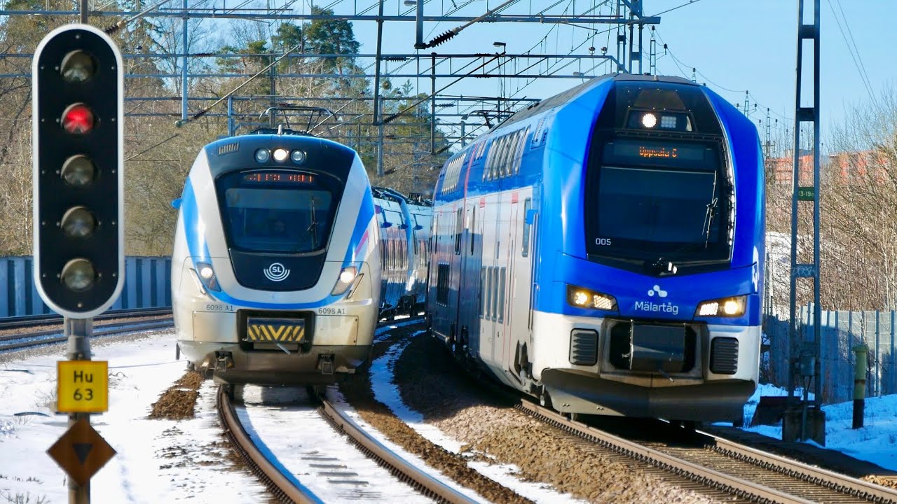 Svenska tåg del 71 - Huddinge station