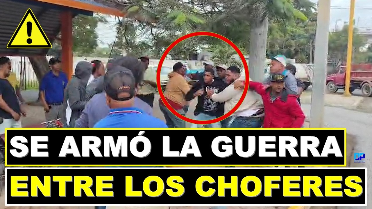 🔴 BOMBA! TREMENDO JUIDERO SE ARMO.. LA POLICÍA SE VIO ENVUELTA EN UN ENFRENTAMIENTO ENTRE CHOFERES