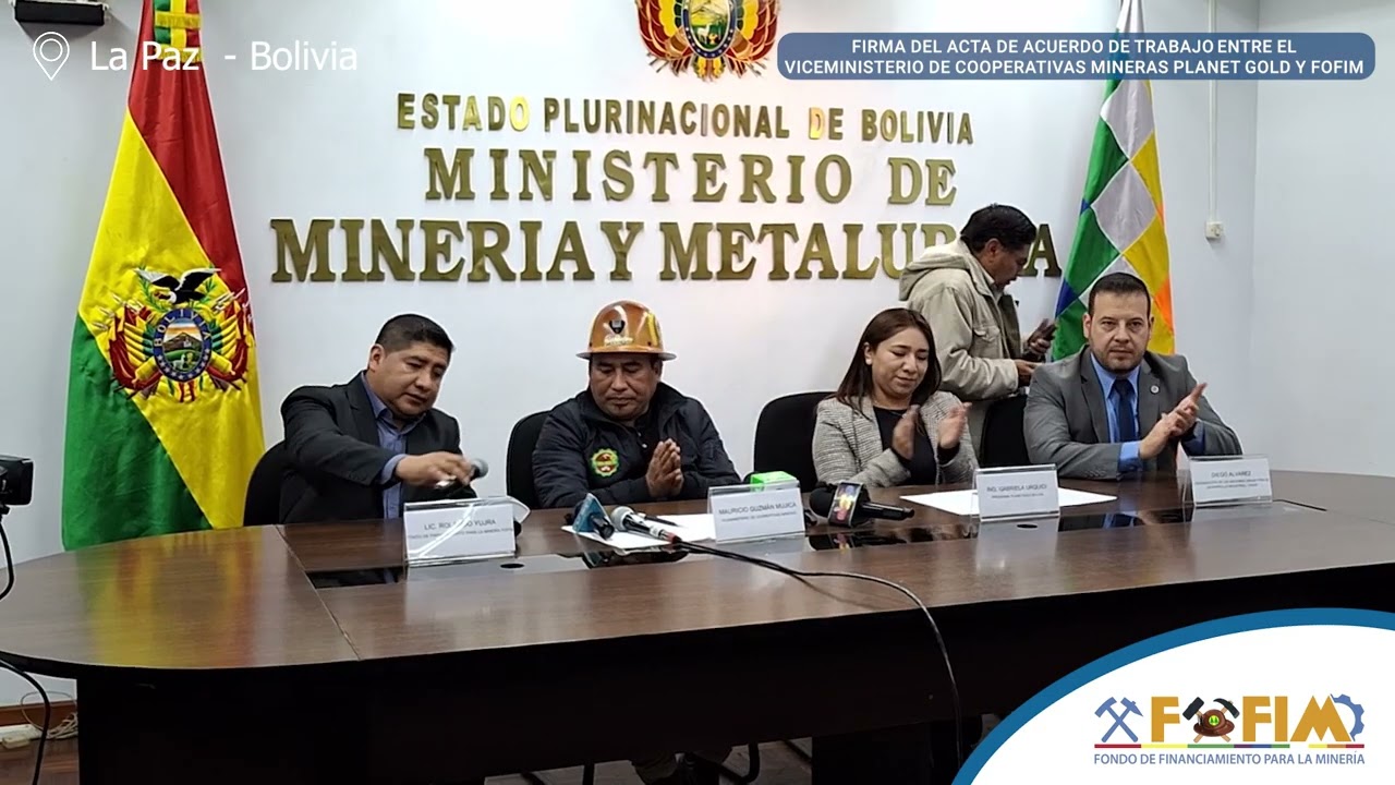 BOLIVIA FORTALECE SU RUMBO HACIA UNA MINERÍA RESPONSABLE Y SIN MERCURIO