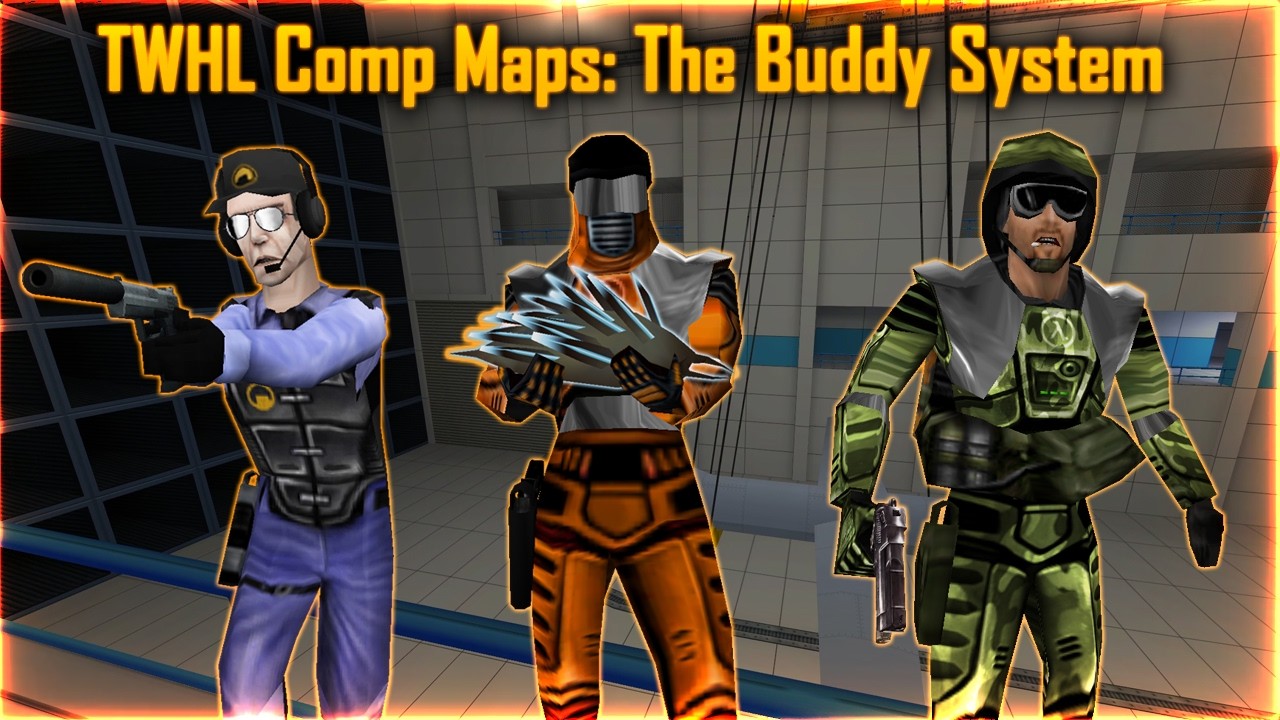 [Half Life - TWHL Comp Maps: The Buddy System] Mod Full Walkthrough 1440p60
