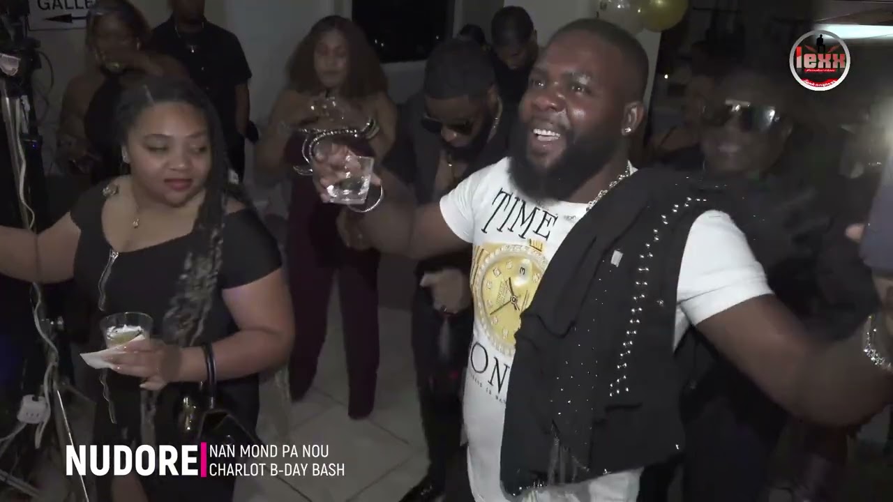 JAZZ LA AP TRÈ BYEN JWE LA NAN MOND PA NOU NUDORE LIVE CHARLOT BIRTHDAY BASH
