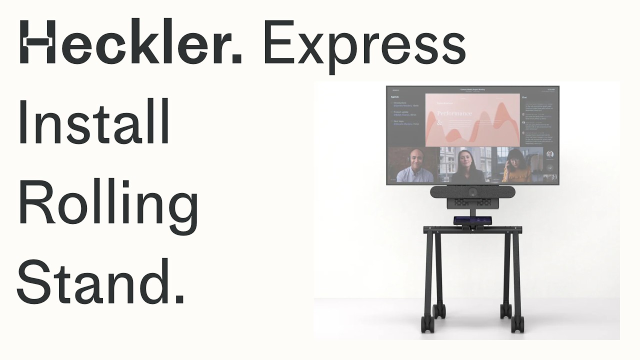 Heckler Express Install Rolling Stand