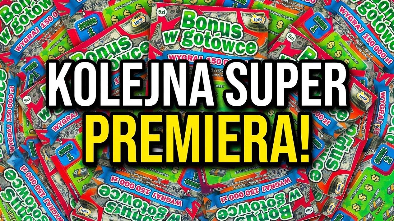 Zdrapki Lotto 🎲 NOWOŚĆ! 14 zdrapek Bonus w Got&oacute;wce! 💰 Kolejna dobra premiera! 😯