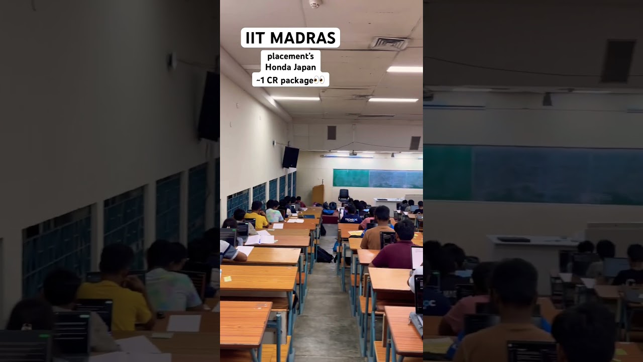 Placements IIT MADRAS #iit #gateexam #jeeadvanced #motivation
