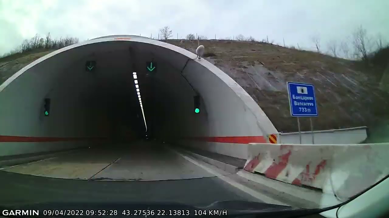 DRIVE #1800: Niš-Pirot-Dimitrovgrad (Serbia) (timelapse 4x) *Read Description*
