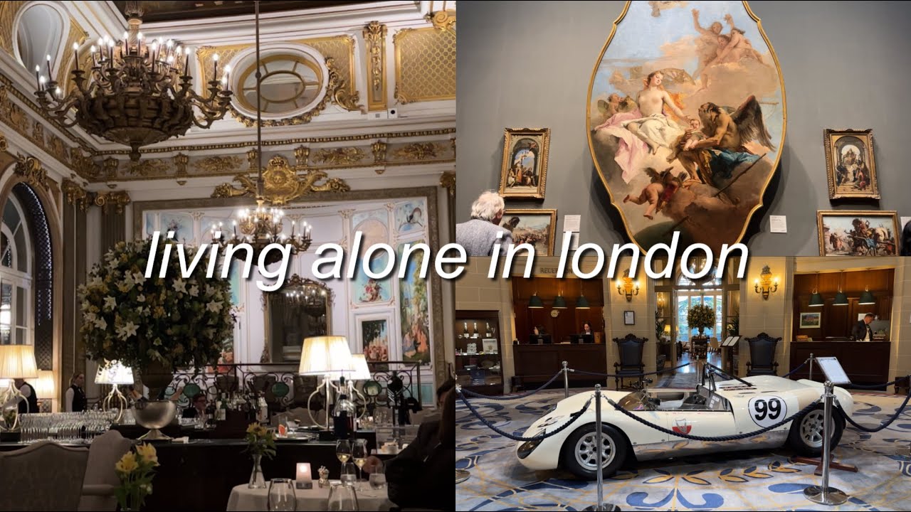 london uni vlog 🇬🇧 | dad came to visit! Royal Automobile Club, national gallery, le relais de venise
