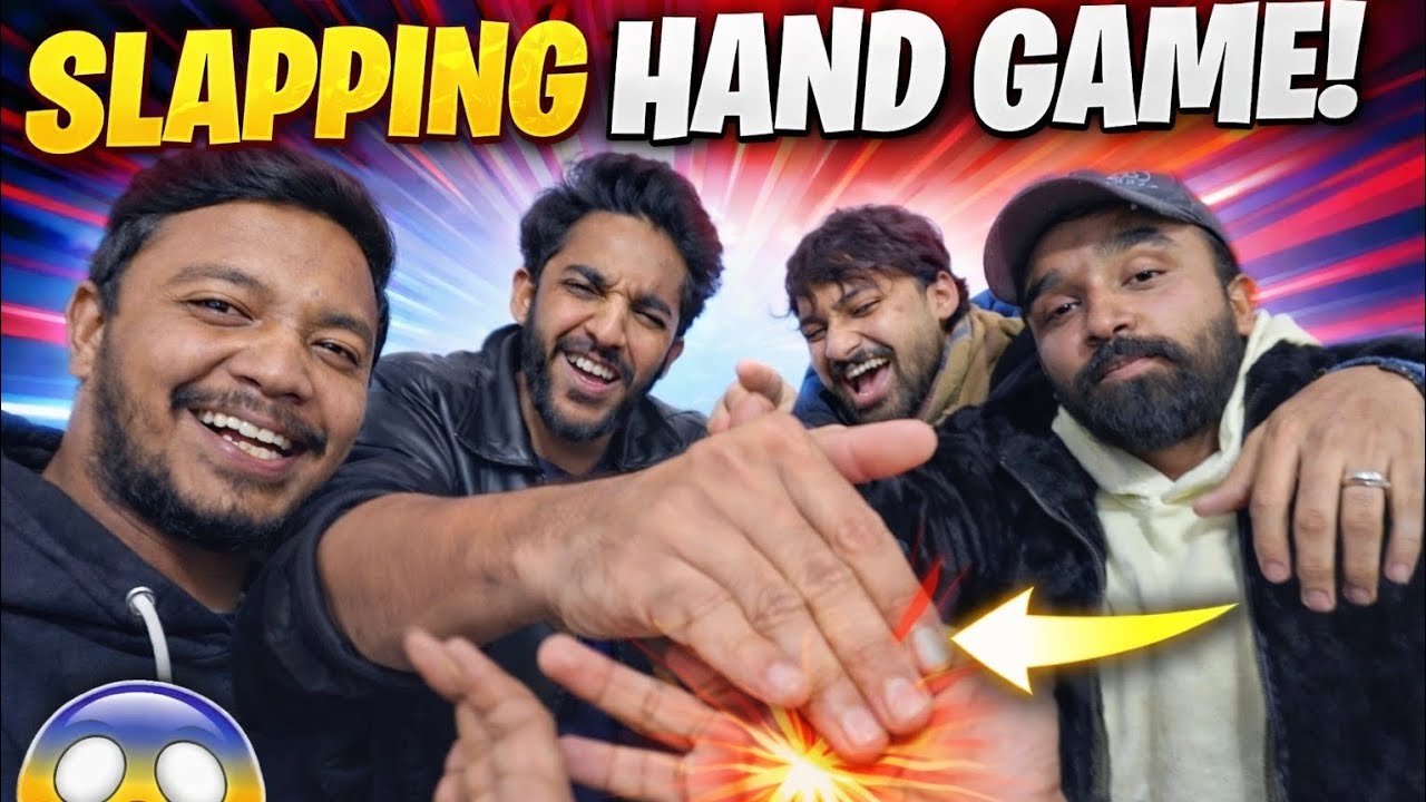 SLAPPING HAND GAME 😱😱