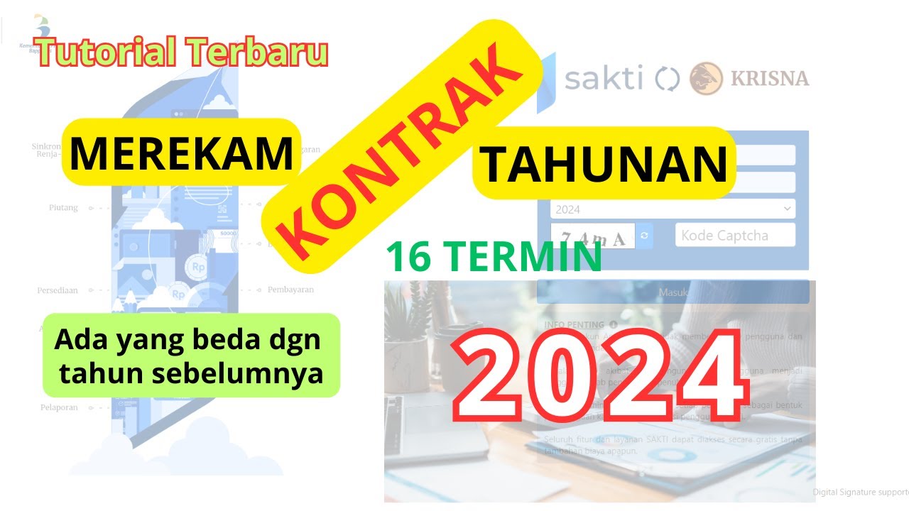 CARA MEREKAM KONTRAK TERBARU 2024