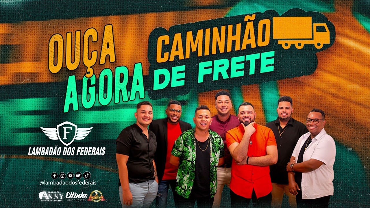 Caminhão de frete (Grelo) Cover Lambadão dos Federais 