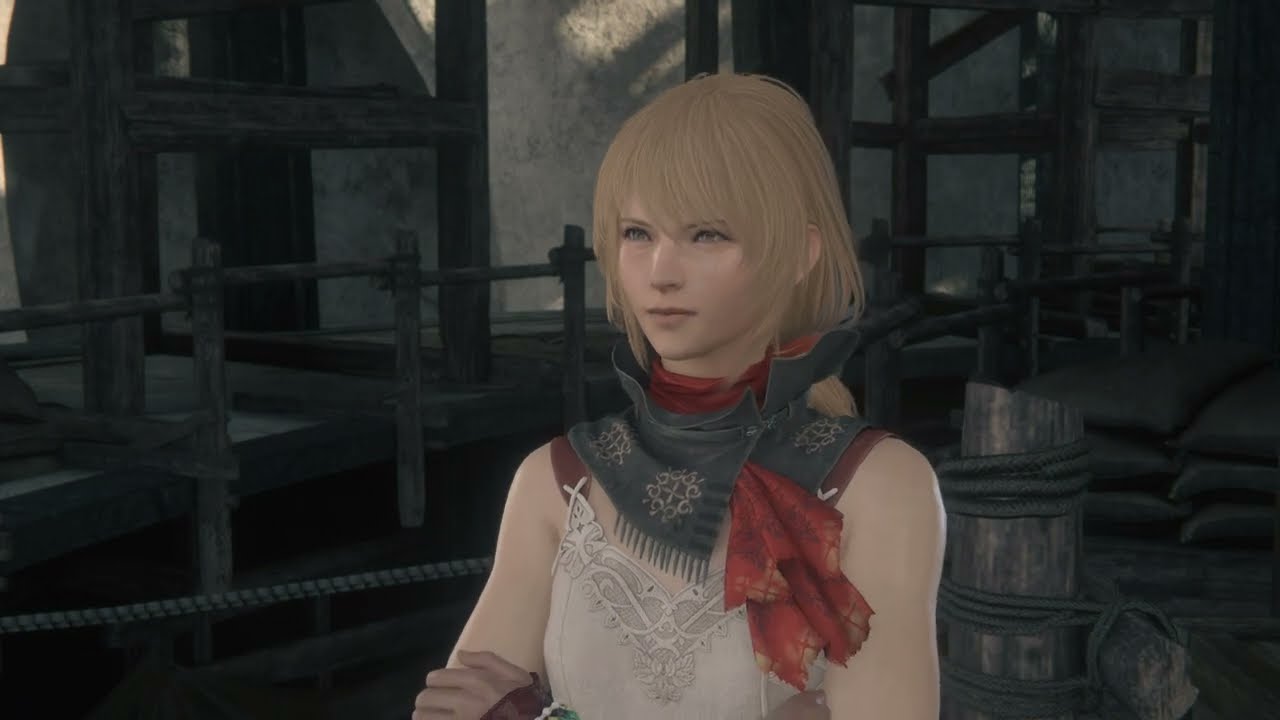 Final Fantasy 16 - Bolts From the Blue: Speak with Midadol Telamon (Cid's Daughter) Cutscene PS5
