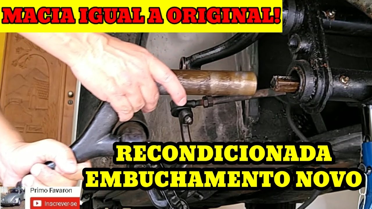 SUSPENSÃO DO VW FUSCA: RECONDICIONADA MACIA