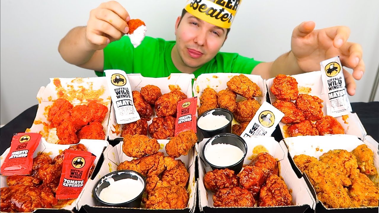 Buffalo Wild Wings • MUKBANG