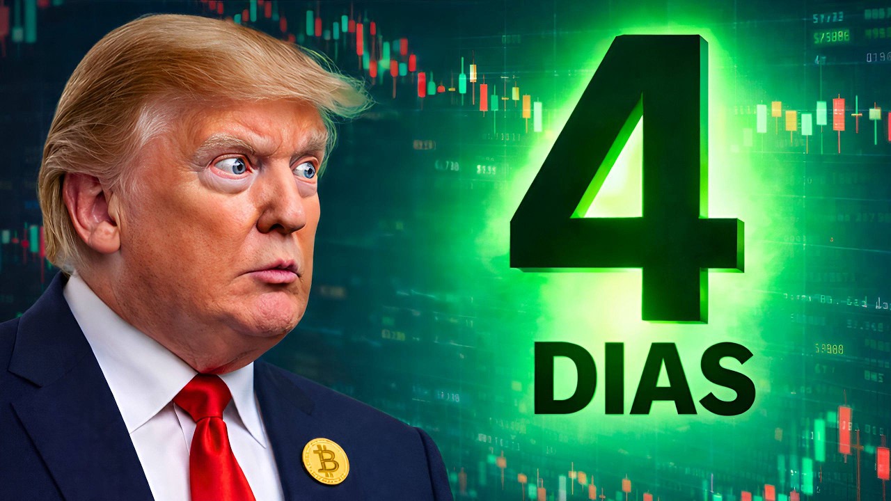 ⚠️ BITCOIN! 4 DIAS QUE PODEM MUDAR TUDO!