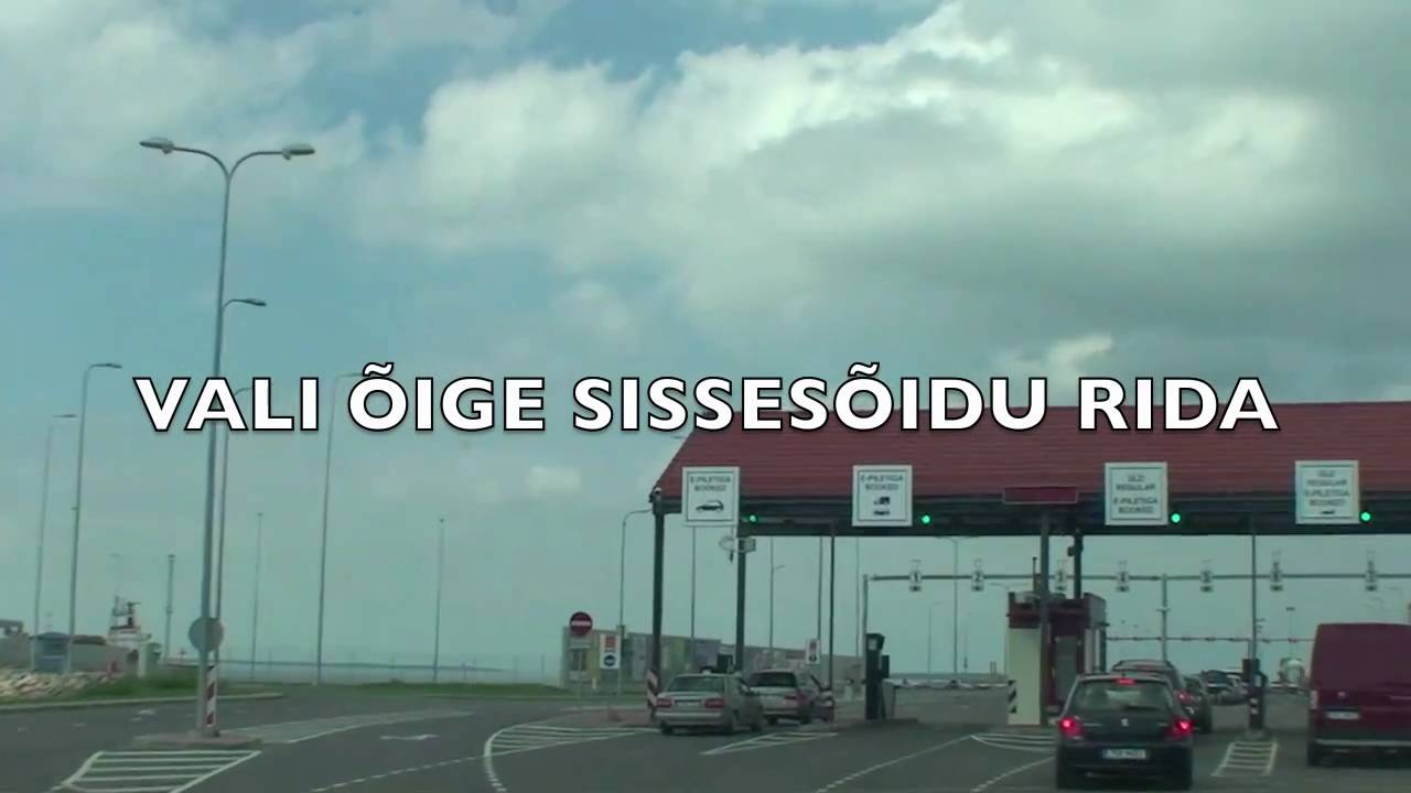 E-piletiga sadamasse sisenemine
