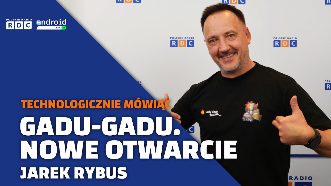 Gadu-Gadu. Nowe otwarcie po 25 latach! | Jarek Rybus, rzecznik GG | Technologicznie mówiąc