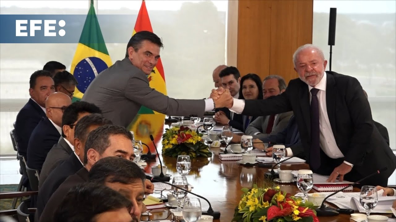 Lula y Paz firman acuerdos para fortalecer integración económica y seguridad entre Brasil y Bolivia