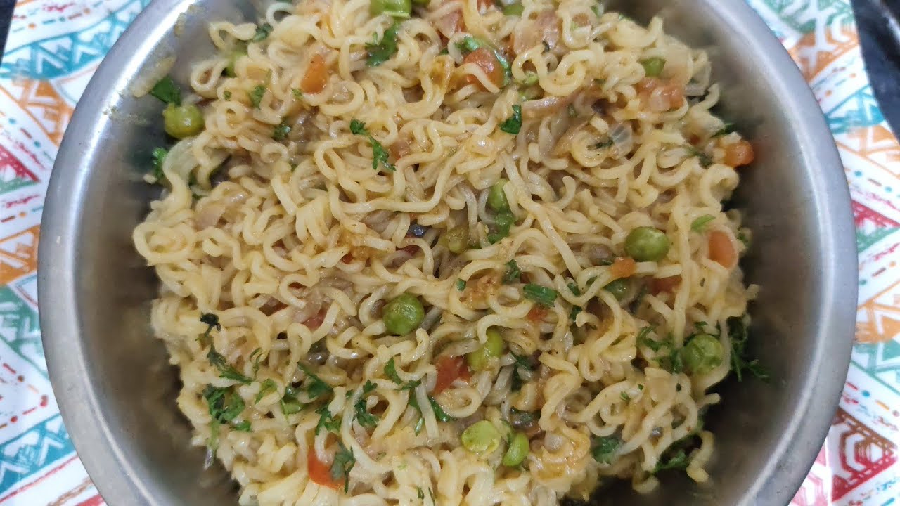 घरगुती पद्धतीने मॅगी (Homemade Maggi)