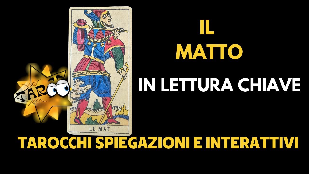 Il matto nella lettura in chiave #tarocchi #corsotarocchi #cartomanzia