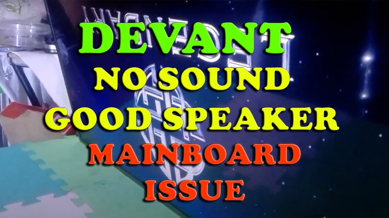 How to Repair Devant Smart LED TV UHD No Sound Good Speaker Audio Issue