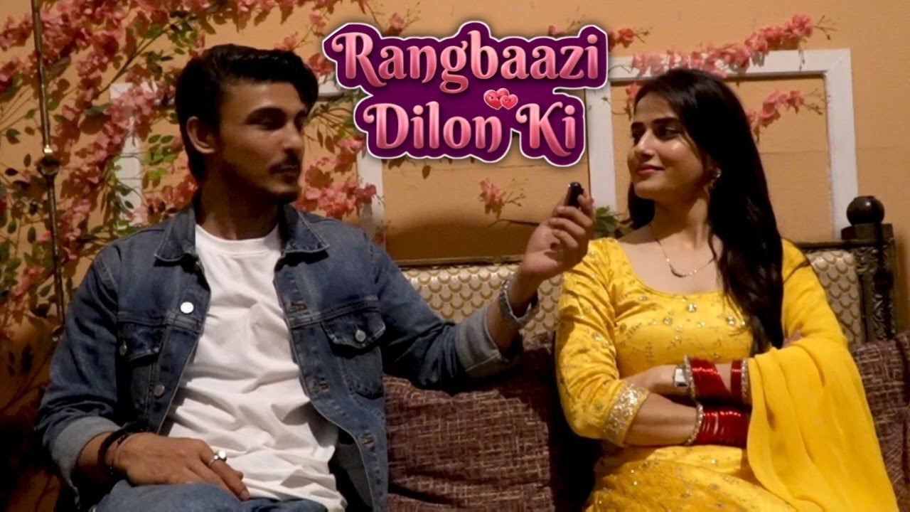 Rangbaazi Dilo ki:- funny Dum Sheraz game with 🎮🎯 Shivangi and Ranvir #todaysepisode 
