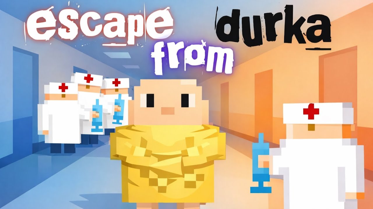 ESCAPE FROM DURKA (побег из дурки) прохождение