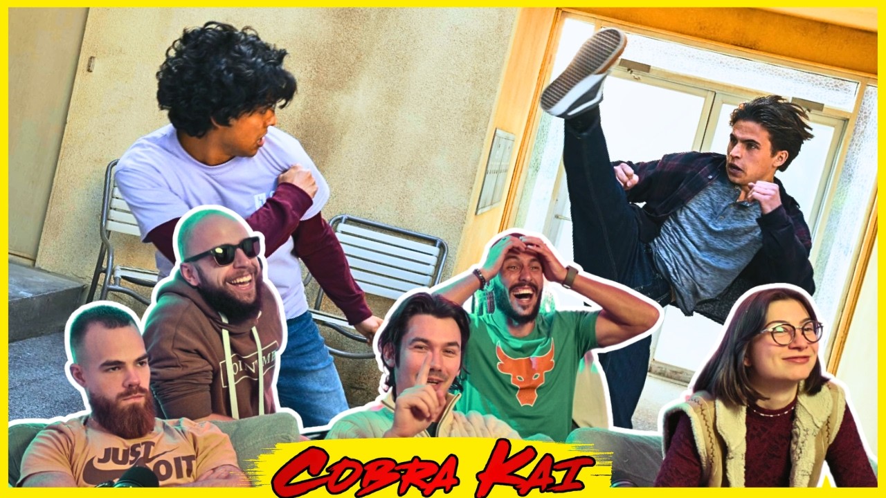 Robby vs Miguel! Cobra Kai First Time Watching in 2024! - 5x5 Group Reaction & Review!