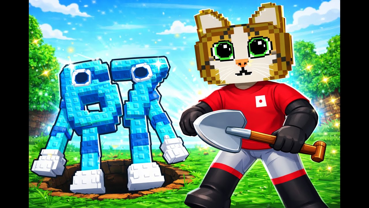 Joguei o jogo do @xMarcelo  e me surpreendi!!!(escavar e escapar para brainrots)