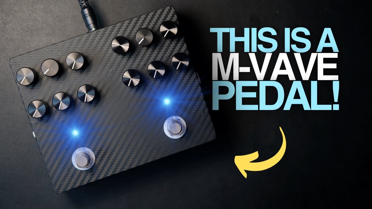 I CREATED a new M-VAVE pedal! The ELEMENTARY UNIVERSE!
