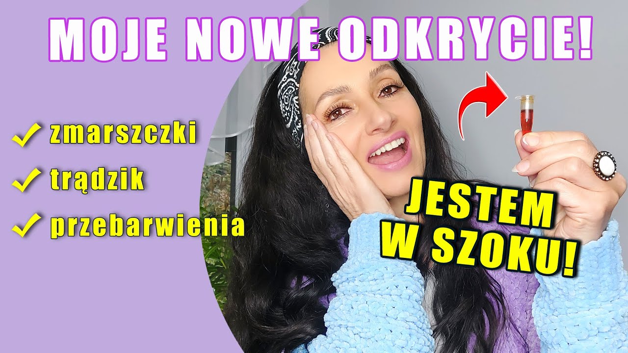 Moje Nowe Odkrycie na Zmarszczki, Trądzik, Przebarwienia. Jestem zachwycona!