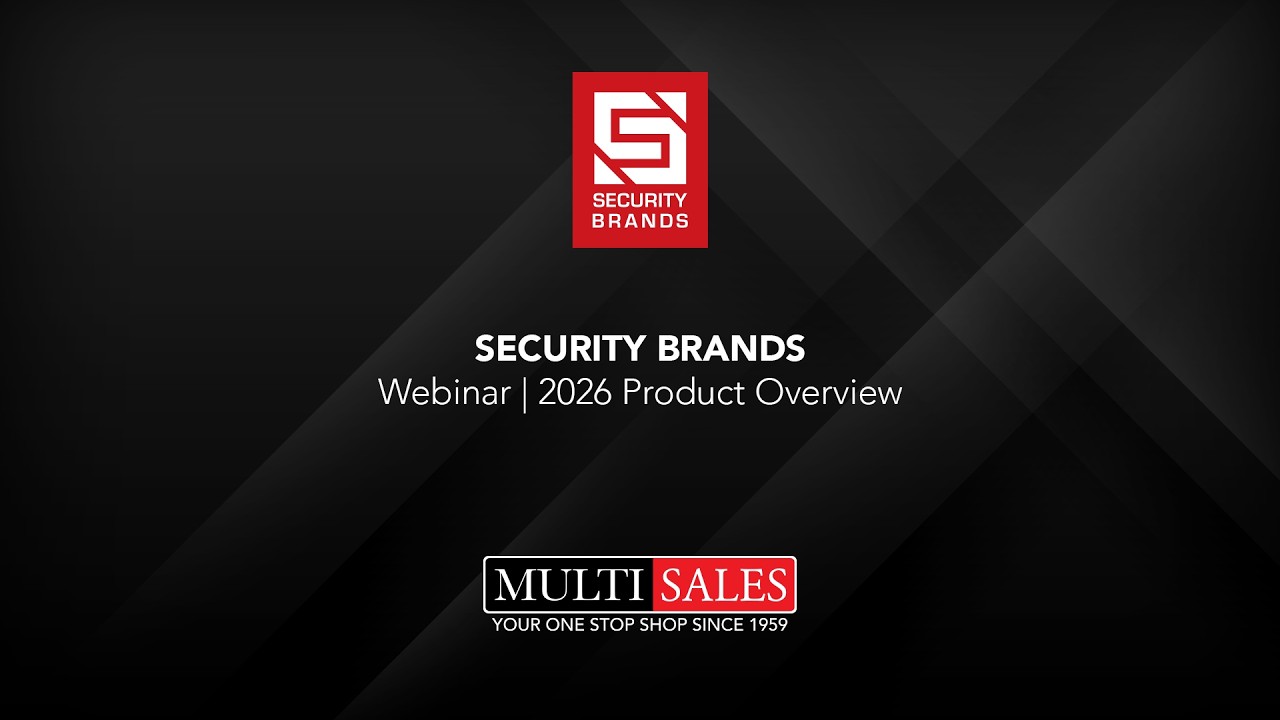 Multi Sales - Webinar | Security Brands Ascent Product Overview