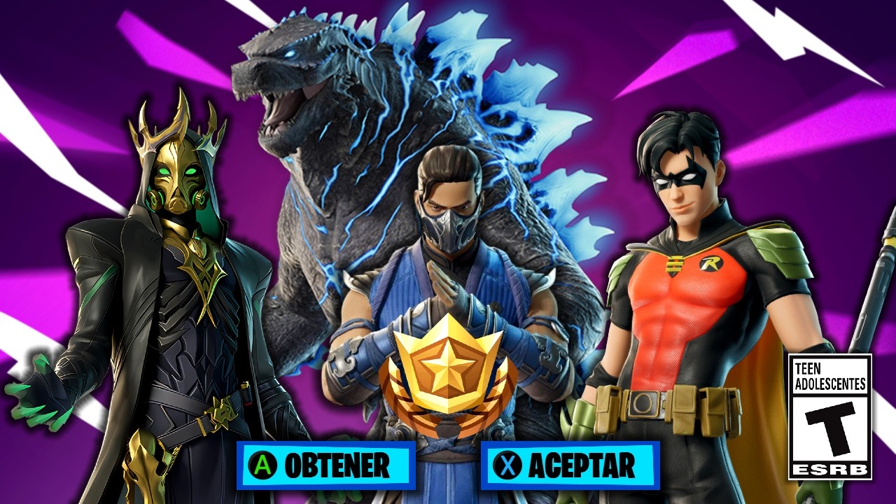 La SKIN M&aacute;s TRYHARD De Cada PASE de BATALLA de Fortnite