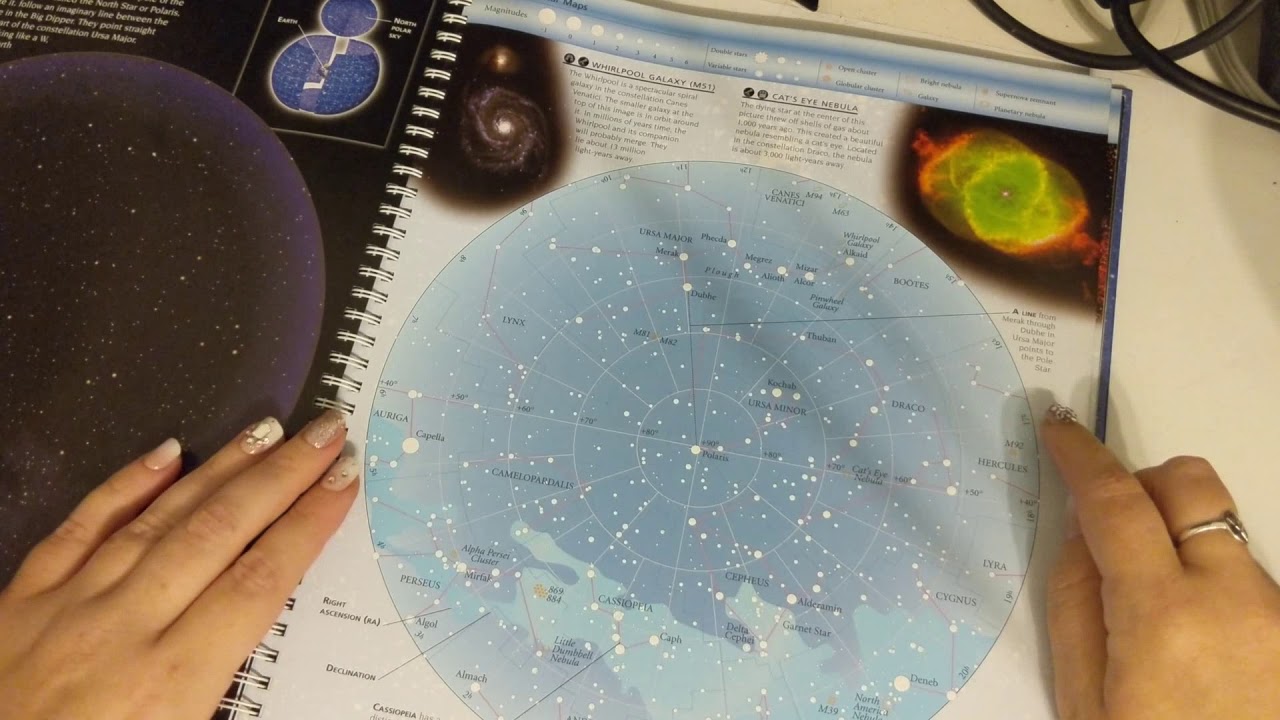 ASMR ~ Star Atlas ~ Soft Spoken Book Sounds