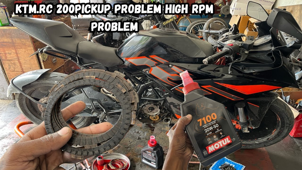 Ktm rc 200 pickup problem 🤬high rpm problem 😱