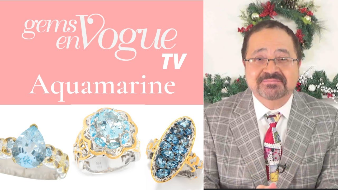 Gems en Vogue features Aquamarine