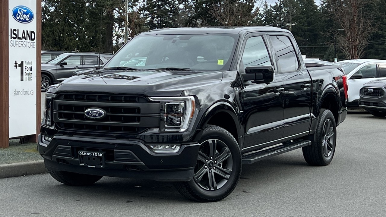 2023 Ford F-150 Lariat + Trailer Tow Pkg, FX4 Off Road Pkg, Wireless Pad Review | Island Ford PF5151