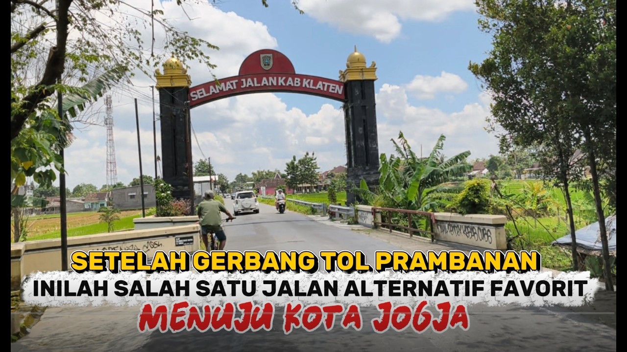 MENGHINDARI JALAN JOGJA SOLO YANG MACET, BANYAK LAMPU TRAFFIC LIGHT DI MUSIM MUDIK DAN LIBUR LEBARAN