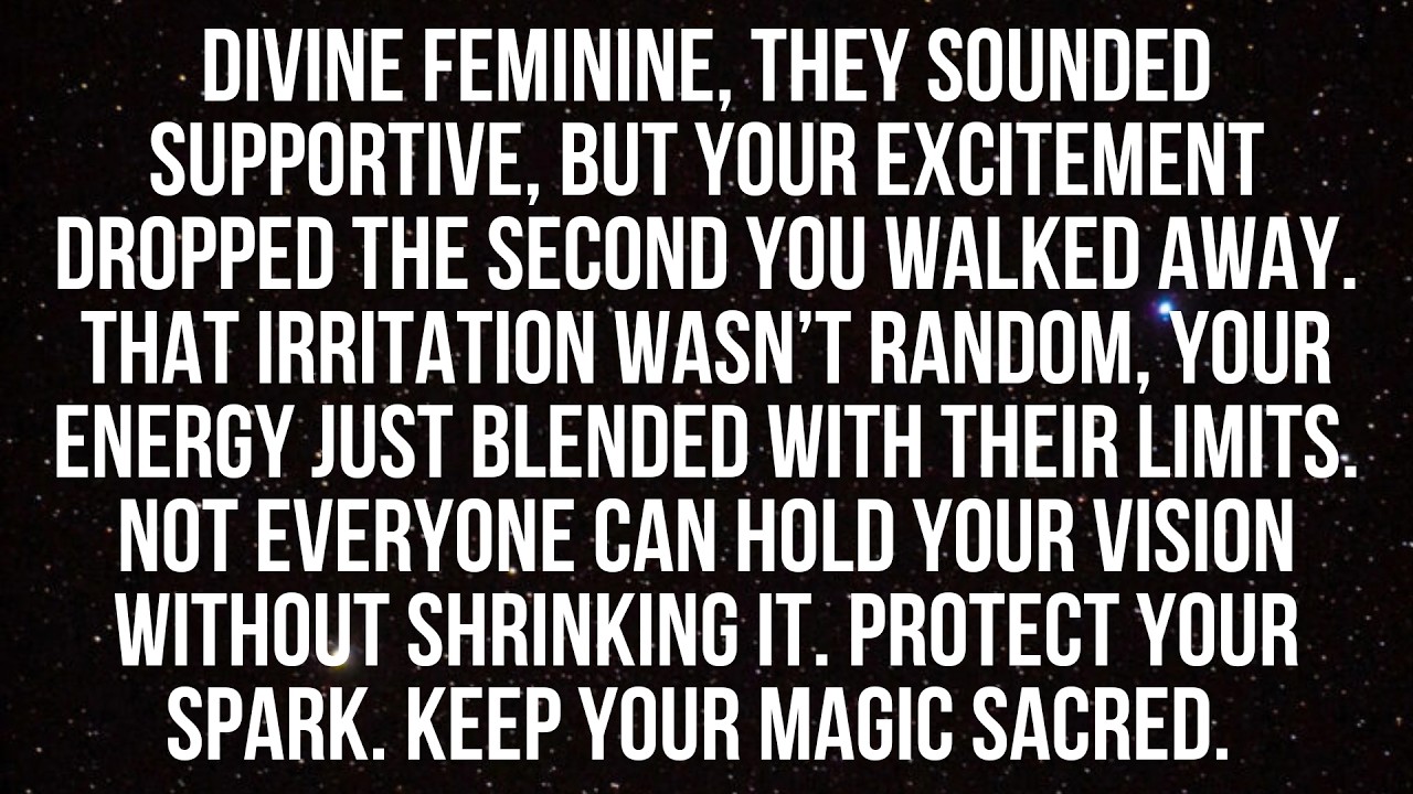 Divine Feminine, Protect Your Dream ✨ Your Energy Drops After Talking To Them For A Reason…🔥