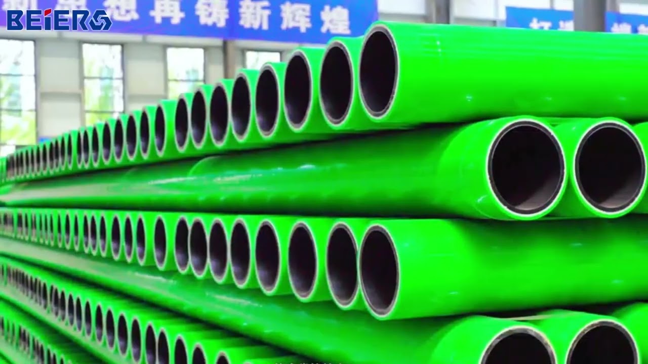 BEIER Machinery- RTP (Reinforced Thermoplastic Pipe) Composite Enhanced Pipe Extrusion Line