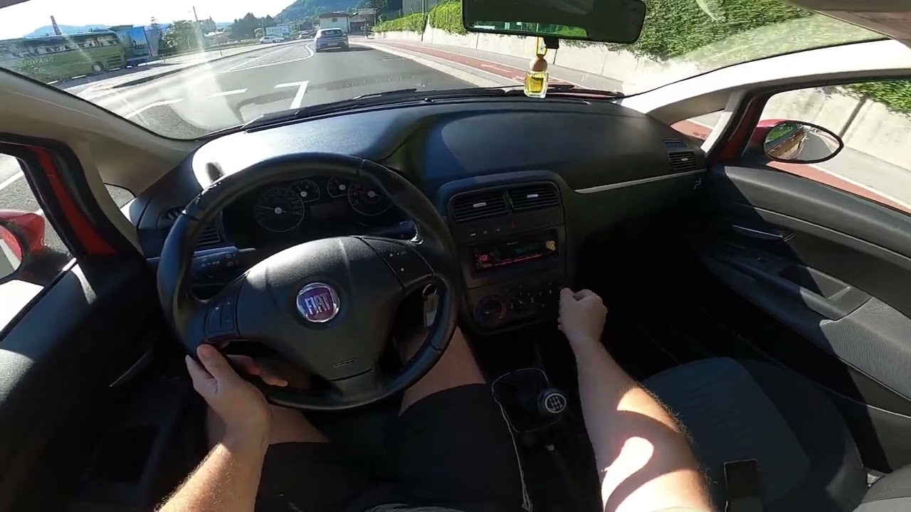 2009 FIAT Grande PUNTO [1.3 Multijet 8v 75 hp] POV Test drive
