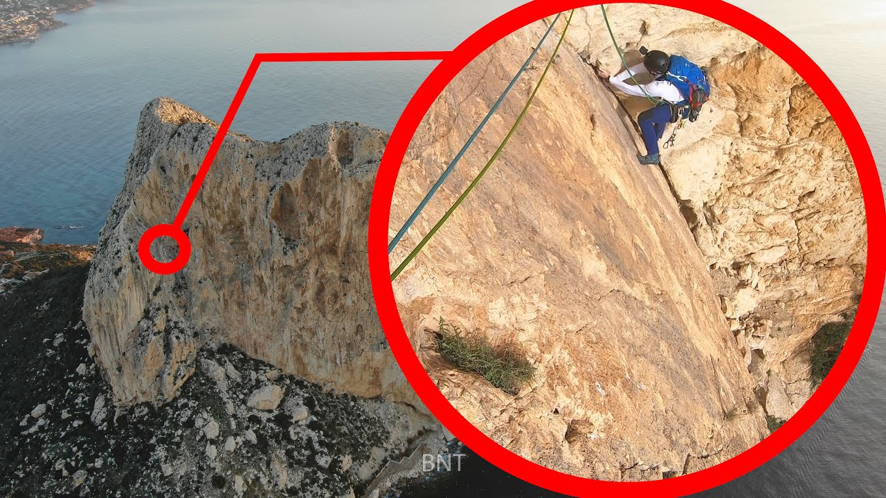 BNT 347 Wspinaczka na Pe&ntilde;&oacute;n de Ifach drogą Polvos Magicos 6a+ (Calpe 2020)