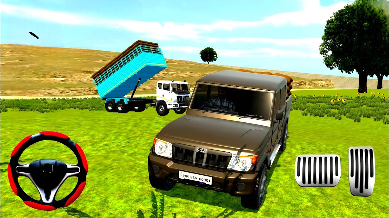 Off-road driving challenge with heavy and light vehicles!